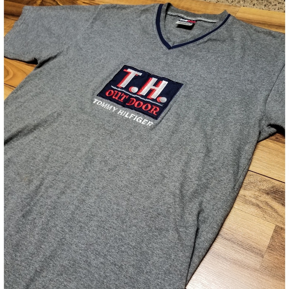 Vintage Tommy Hilfiger Outdoors T Shirt. RARE! Wow - Picture 2 of 5